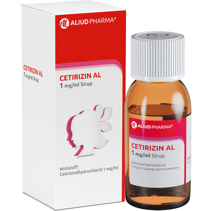 Cetirizin AL 1 mg/ml Sirup, 75 ml Solution