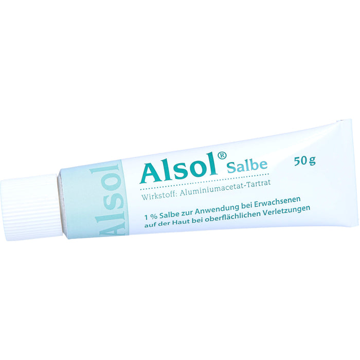 Alsol Salbe bei oberflächlichen Verletzungen, 50 g Salbe