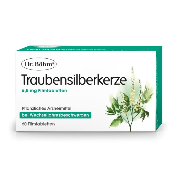 Dr Böhm Traubensilberkerze 6,5 mg Filmtabletten, 60 pcs. Tablets