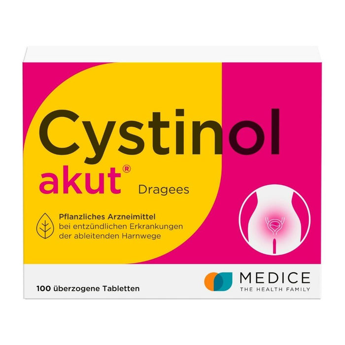 Cystinol akut Dragees bei Harnwegserkrankungen, 100 pcs. Tablets