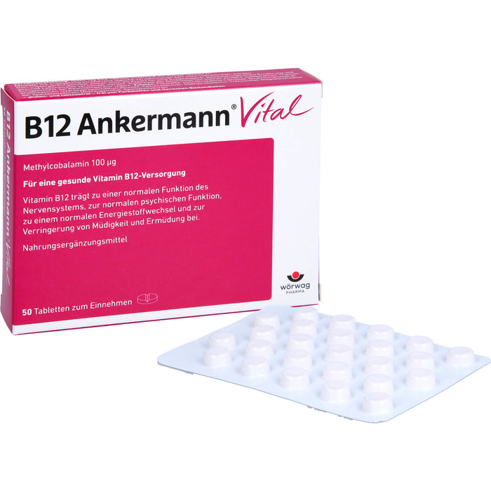 B12 Ankermann Vital Tabletten, 50 St. Tabletten