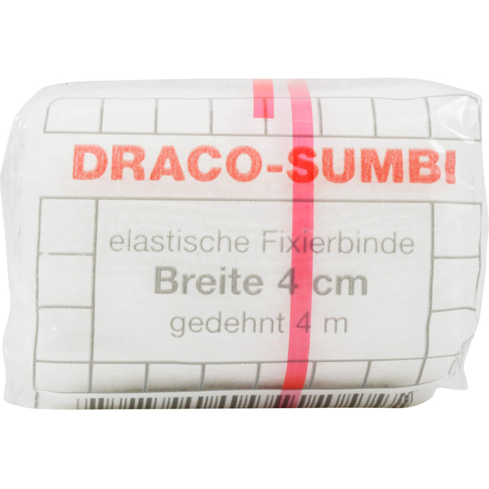 DracoSumbi Fixierbinde 4 cm x 4 m weiß, 1 St. Binde