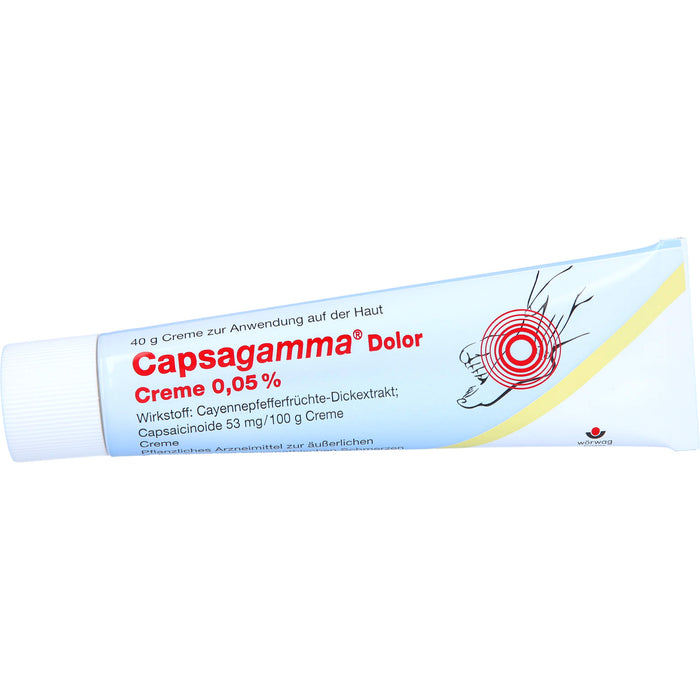 Capsagamma Dolor Creme 0,05%, 40 g Creme