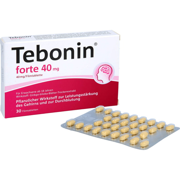 Tebonin forte 40 mg Tabletten, 30 pc Tablettes