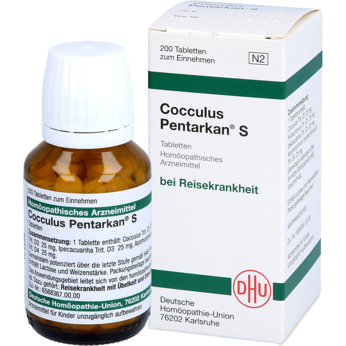 Cocculus Pentarkan S Tabletten, 200 St. Tabletten