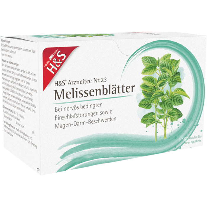 H&S Melissentee, 20 pc Sac filtrant