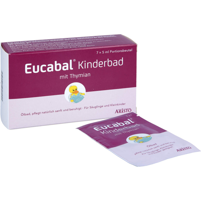 Eucabal Kinderbad mit Thymian, 35 ml Solution