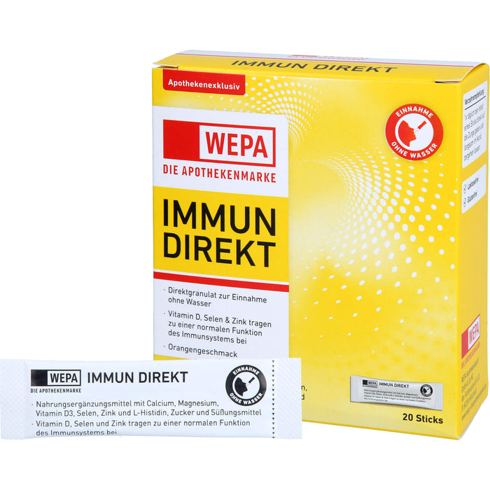 WEPA Immun Direkt Sticks, 20 St PUL