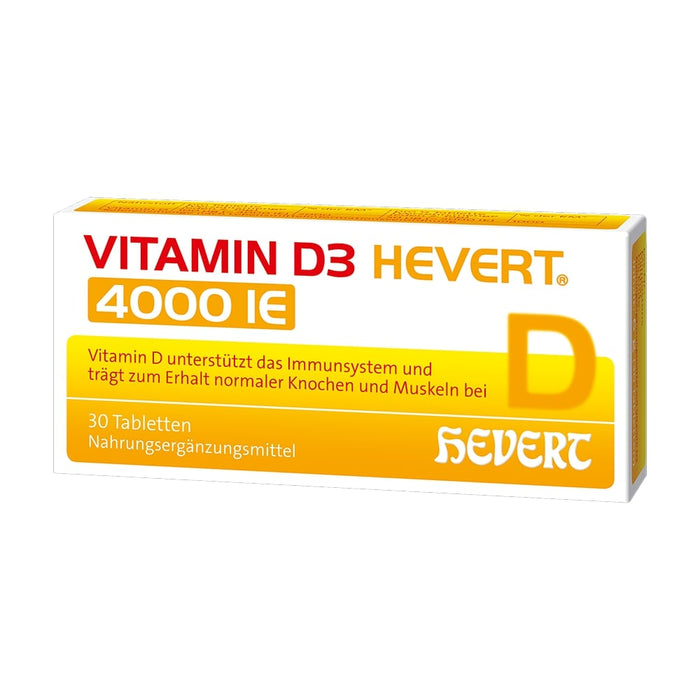 Vitamin D3 Hevert 4000 IE Tabletten, 30 pcs. Tablets