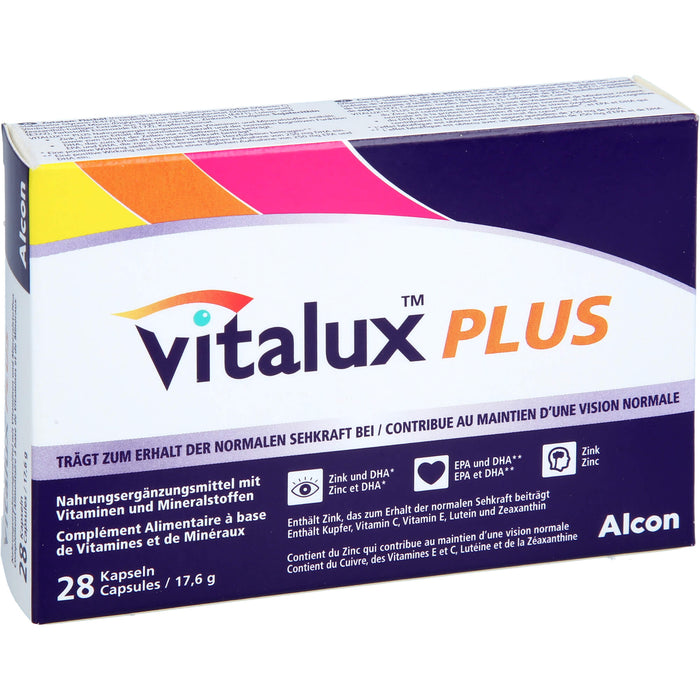 VITALUX PLUS, 28 St KAP