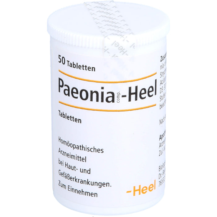 Paeonia Comp. Heel Tabletten, 50 pcs. Tablets