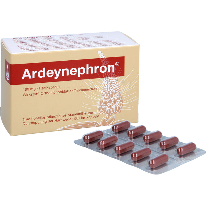 Ardeynephron 180 mg Hartkapseln zur Durchspülung der Harnwege, 50 pcs. Capsules