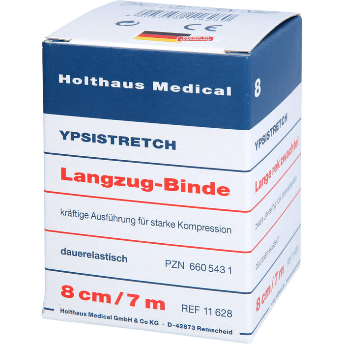 Langzugbinde kraeftig YPSISTRETCH 8cmx7m, 1 St BIN