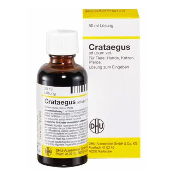 DHU Crataegus ad usum vet. Tropfen, 50 ml Lösung