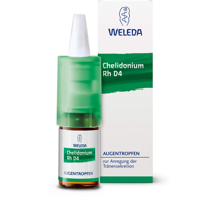 WELEDA Chelidonium Rh D4 Augentropfen zur Anregung der Tränensekretion, 10 ml Solution