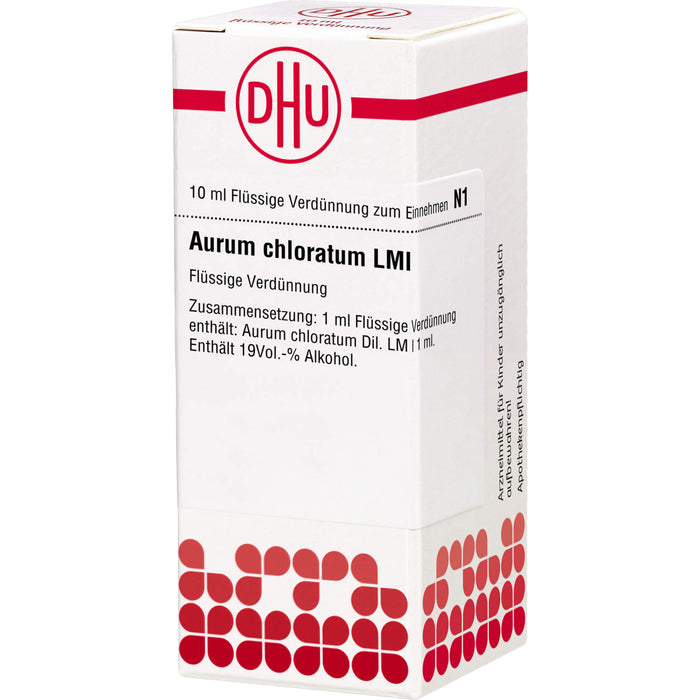 Aurum chloratum LM I Dilution Ind-Fert, 10 ml DIL