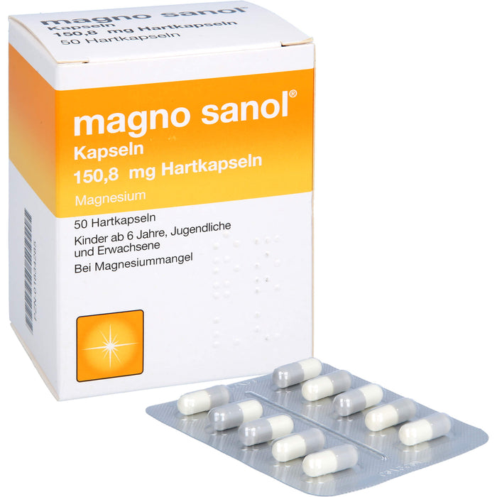 magno sanol Kapseln, 50 pc Capsules