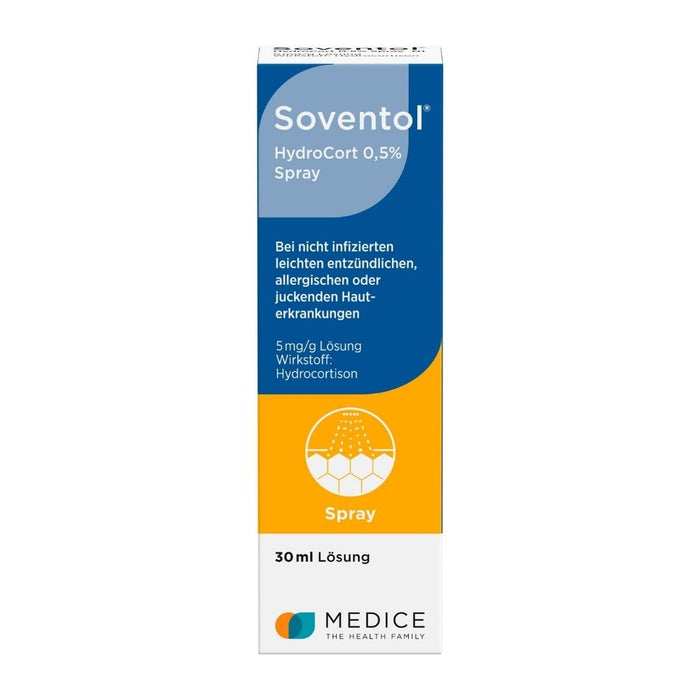 Soventol HydroCort 0,5 % Spray, 30 ml Solution