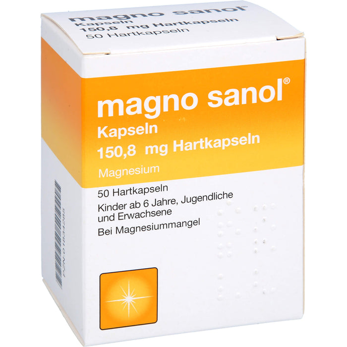 magno sanol Kapseln, 50 pc Capsules