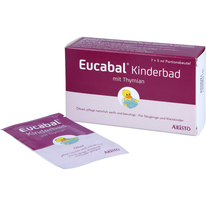 Eucabal Kinderbad mit Thymian, 35 ml Lösung