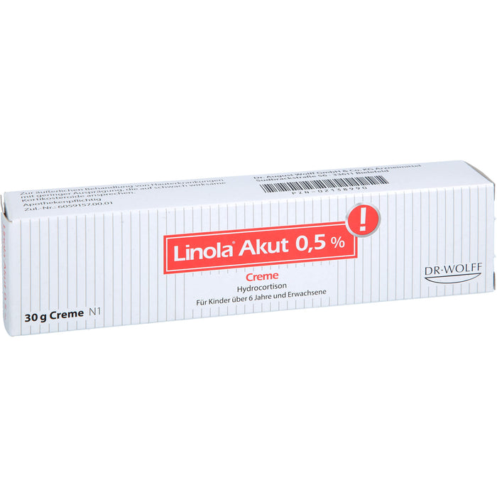 Linola akut 0,5 % Creme, 30 g Crème