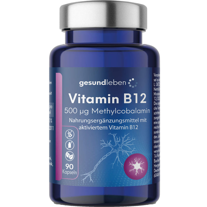 Gesundleben Vitamin B12 Kapseln, 90 St KAP