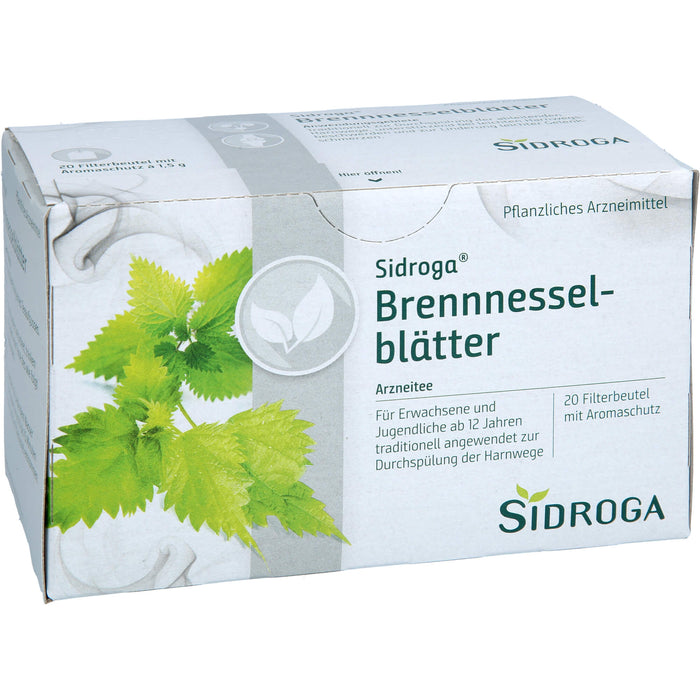 Sidroga Brennesselblätter Arzneitee, 20 pcs. Sachets