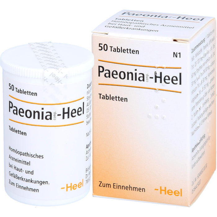 Paeonia Comp. Heel Tabletten, 50 pcs. Tablets