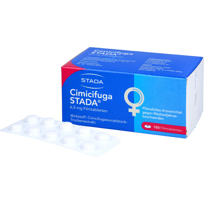 Cimicifuga STADA Tabletten gegen Wechseljahresbeschwerden, 100 pc Tablettes