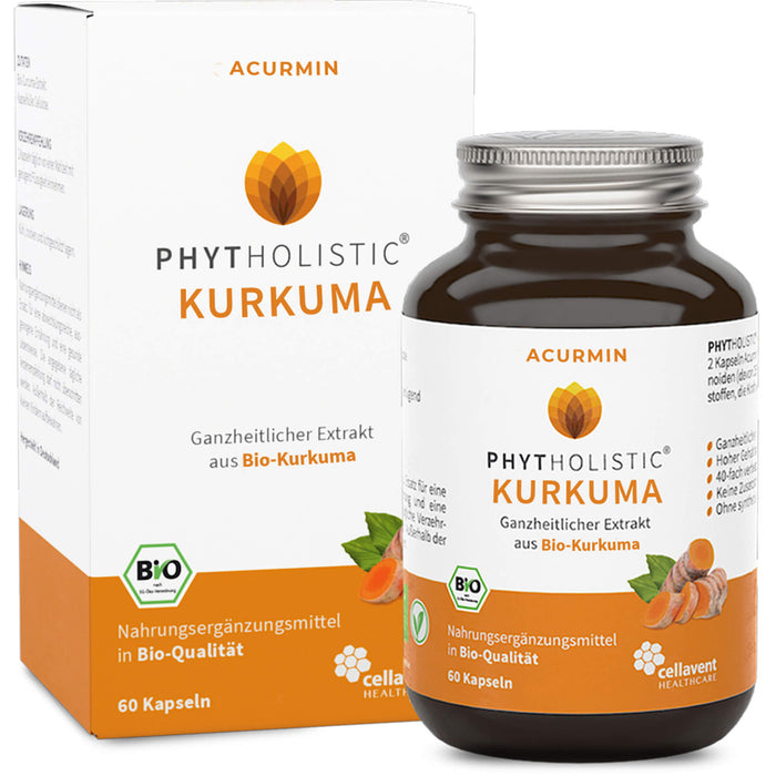 Acurmin Phytholistic - Bio Kurkuma Kapseln, 60 pc Capsules