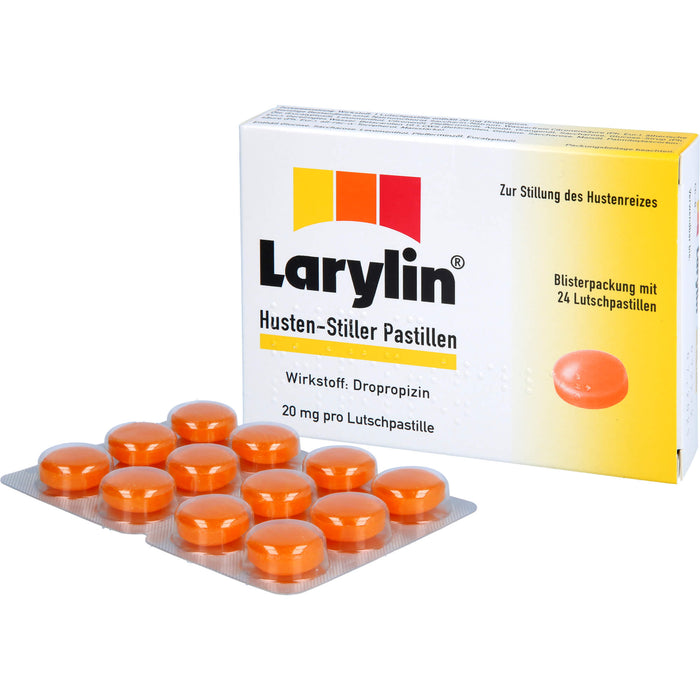 Larylin Husten-Stiller Pastillen, 24 St. Tabletten