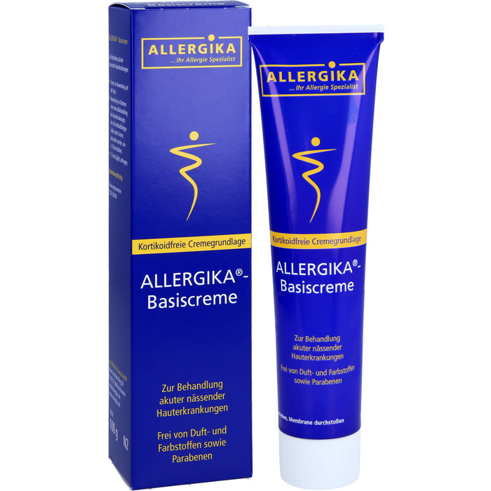 ALLERGIKA Basiscreme zur Behandlung akuter nässender Hauterkrankungen, 100 g Cream