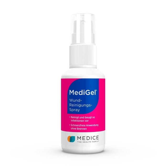 MediGel Wundreinigungsspray, 50 ml Solution