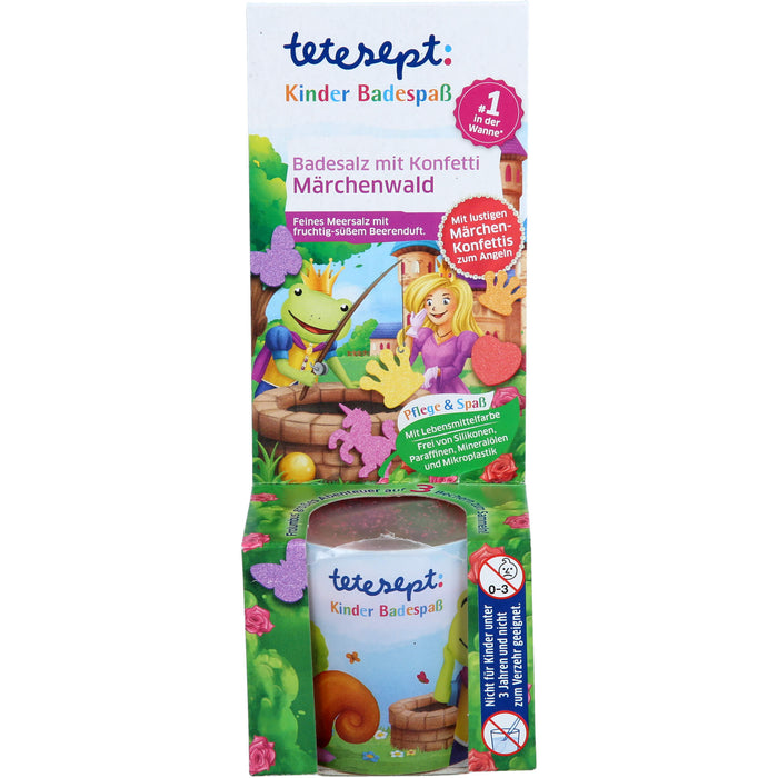 tetesept Kinder Badespaß Konfetti Märchenwald, 40 g SLZ