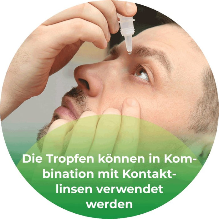 OCUTEARS Alo+ Augentropfen bei sensiblen Trockenen Augen mit Hyaluronsäure und Aloe vera, 10 ml Tropfen