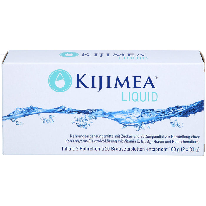 KIJIMEA Liquid Brausetabletten, 40 St. Tabletten