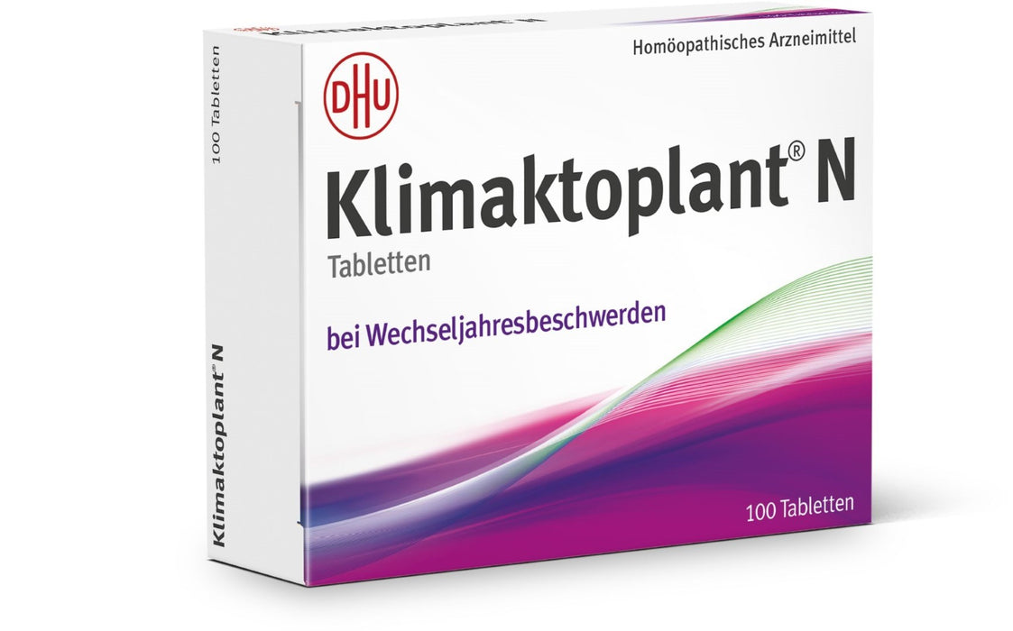 DHU Klimaktoplant N bei Wechseljahresbeschwerden - hormonfrei – gut verträglich, 100 St. Tabletten