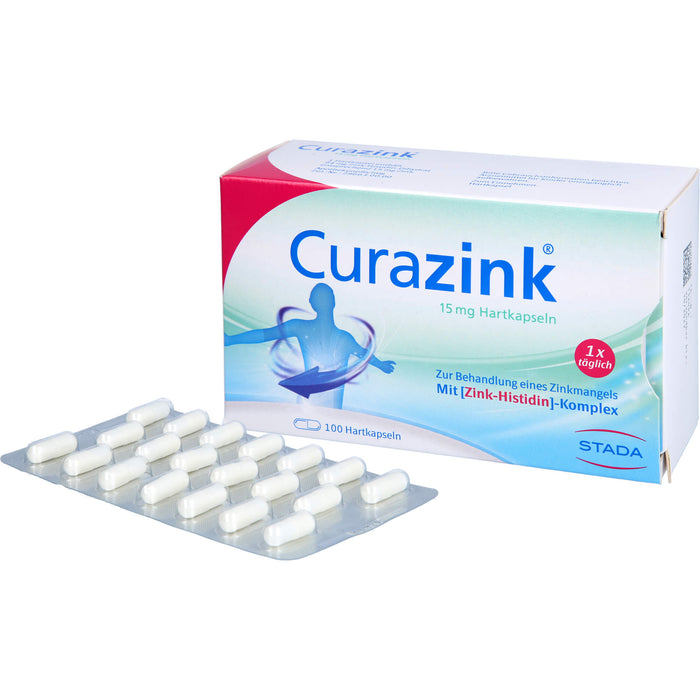 Curazink 15 mg Hartkapseln, 100 pc Capsules