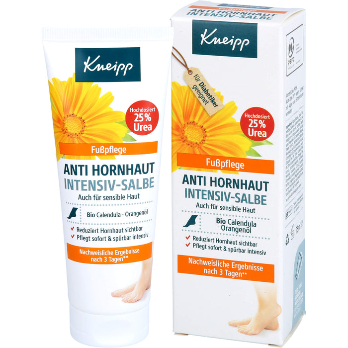 Kneipp ANTI HORNHAUT INTENSIV-SALBE Fußpflege, 75 ml SAL