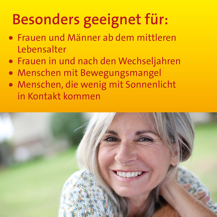 Vitamin D3 K2 Hevert plus Calcium und Magnesium 1.000 I.E. mit 4-fach Osteo-Formel für gesunde Knochen und Muskeln, 120 St. Kapseln