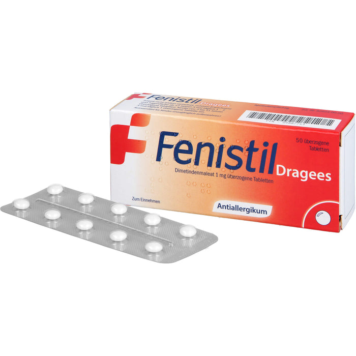 Fenistil Emra Dragees, 50 pcs. Tablets