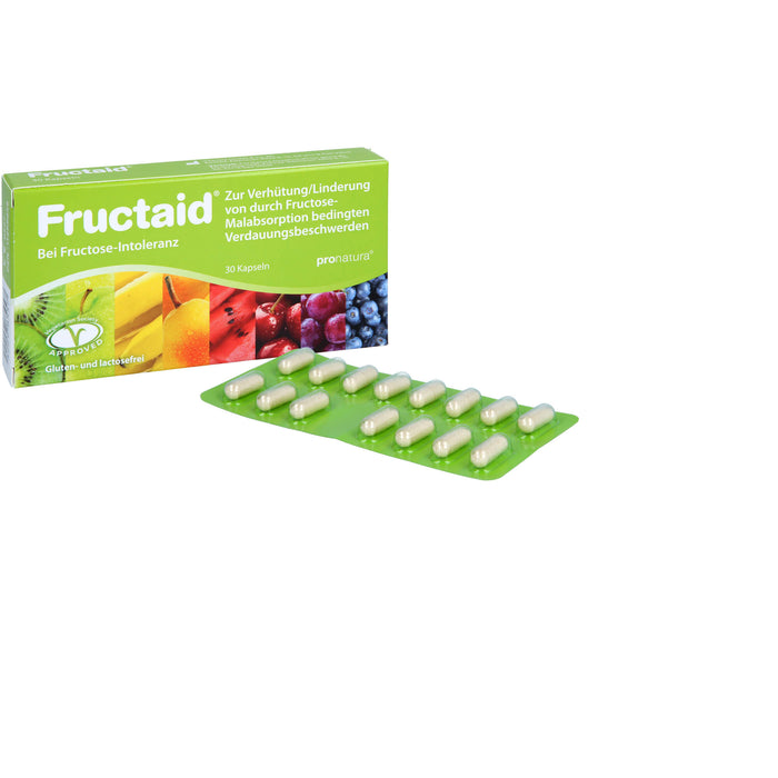 Fructaid Kapseln bei Fructose-Intoleranz, 30 St. Kapseln