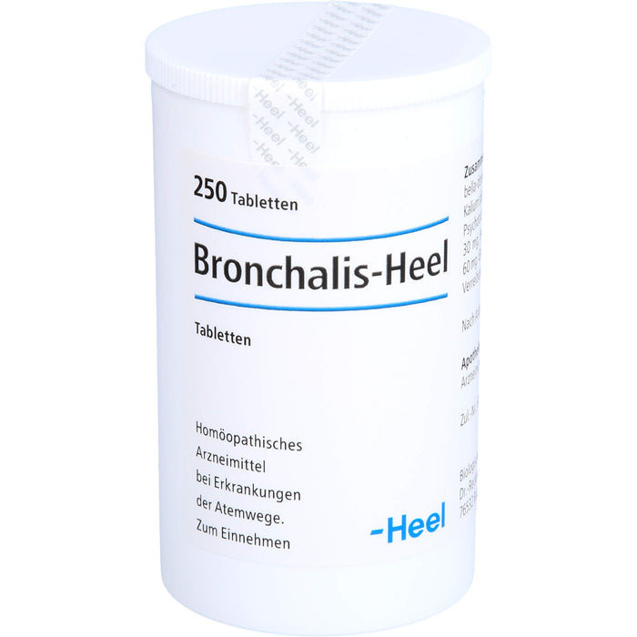 Bronchalis-Heel Tabletten bei Erkrankungen der Atemwege, 250 pc Tablettes