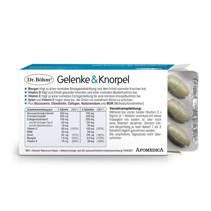 Dr Böhm Gelenke & Knorpel Tabletten, 120 pcs. Tablets