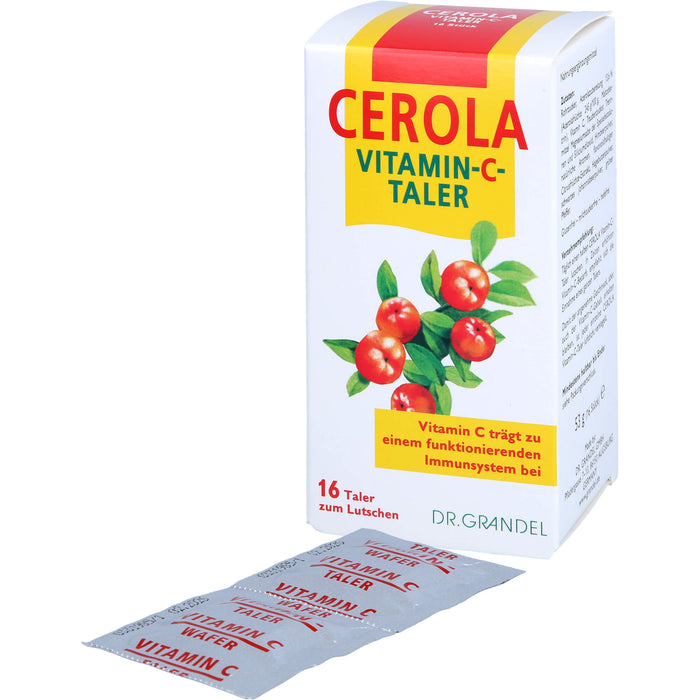 DR. GRANDEL CEROLA Vitamin-C-Taler, 16 St. Tabletten