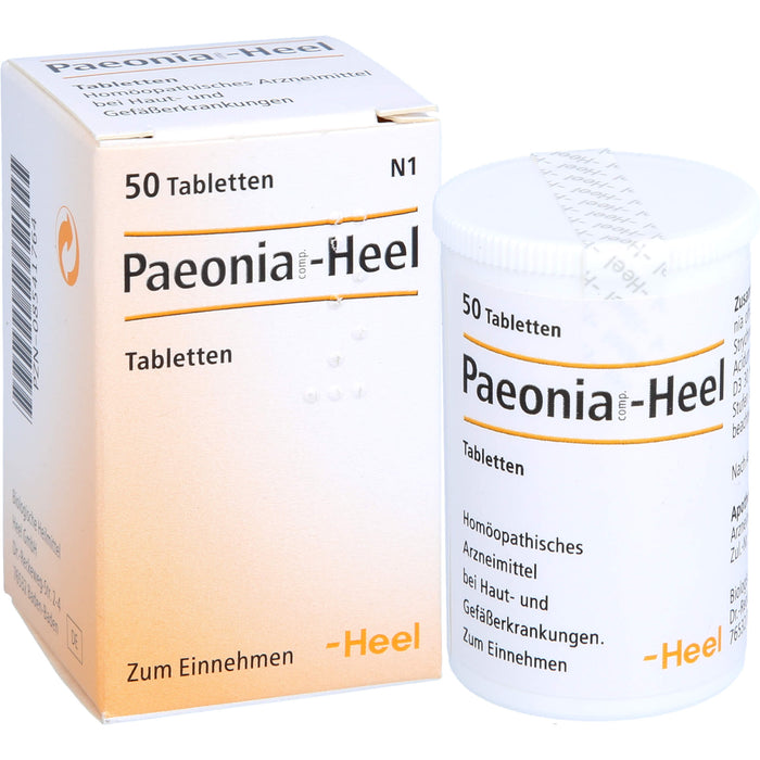 Paeonia Comp. Heel Tabletten, 50 pcs. Tablets