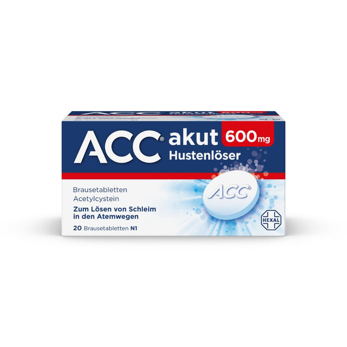 ACC akut 600 mg Hustenlöser Brausetabletten, 20 St. Tabletten