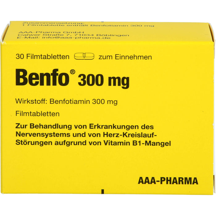 Benfo 300mg, 30 St FTA