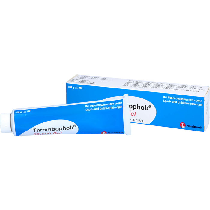 Thrombophob 60.000 Gel bei Venenbeschwerden, 100 g Gel