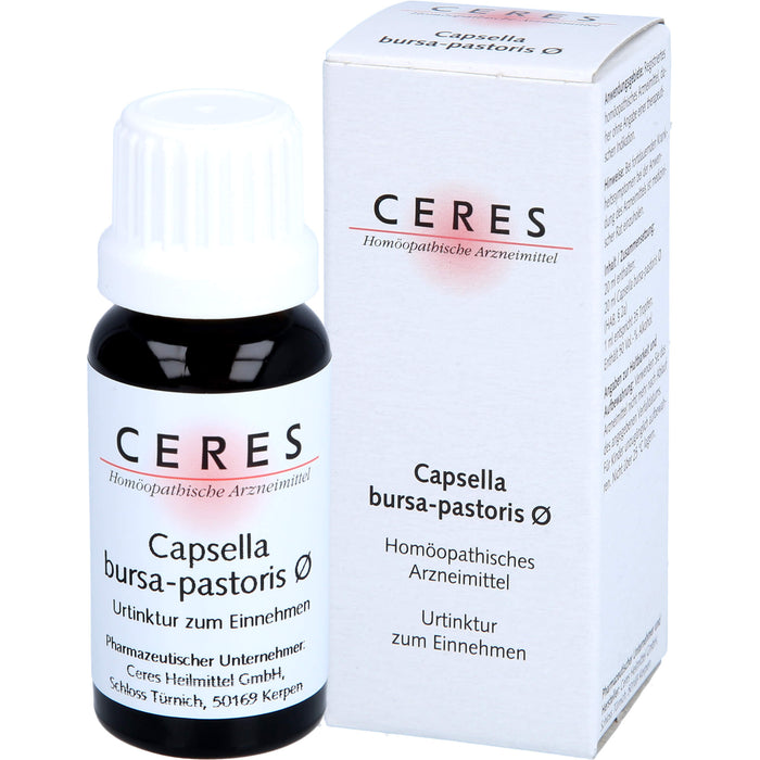 CERES Capsella bursa-pastorid ø Urtinktur, 20 ml Lösung